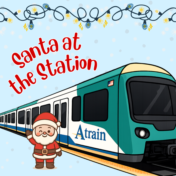 Santa at the Station (Dec 6)